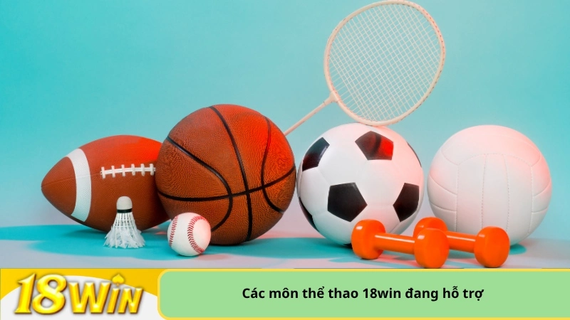 các môn thể thao 18win đang hỗ trợ