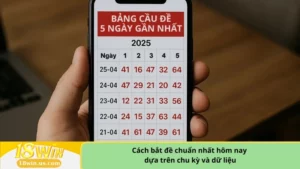 Cách bắt đề chuẩn nhất hôm nay dựa trên chu kỳ và dữ liệu
