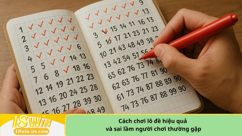 Cách chơi lô đề hiệu quả và sai lầm người chơi thường gặp